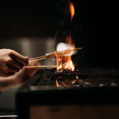 Roka restaurant Fouquet's Mykonos - barbecue