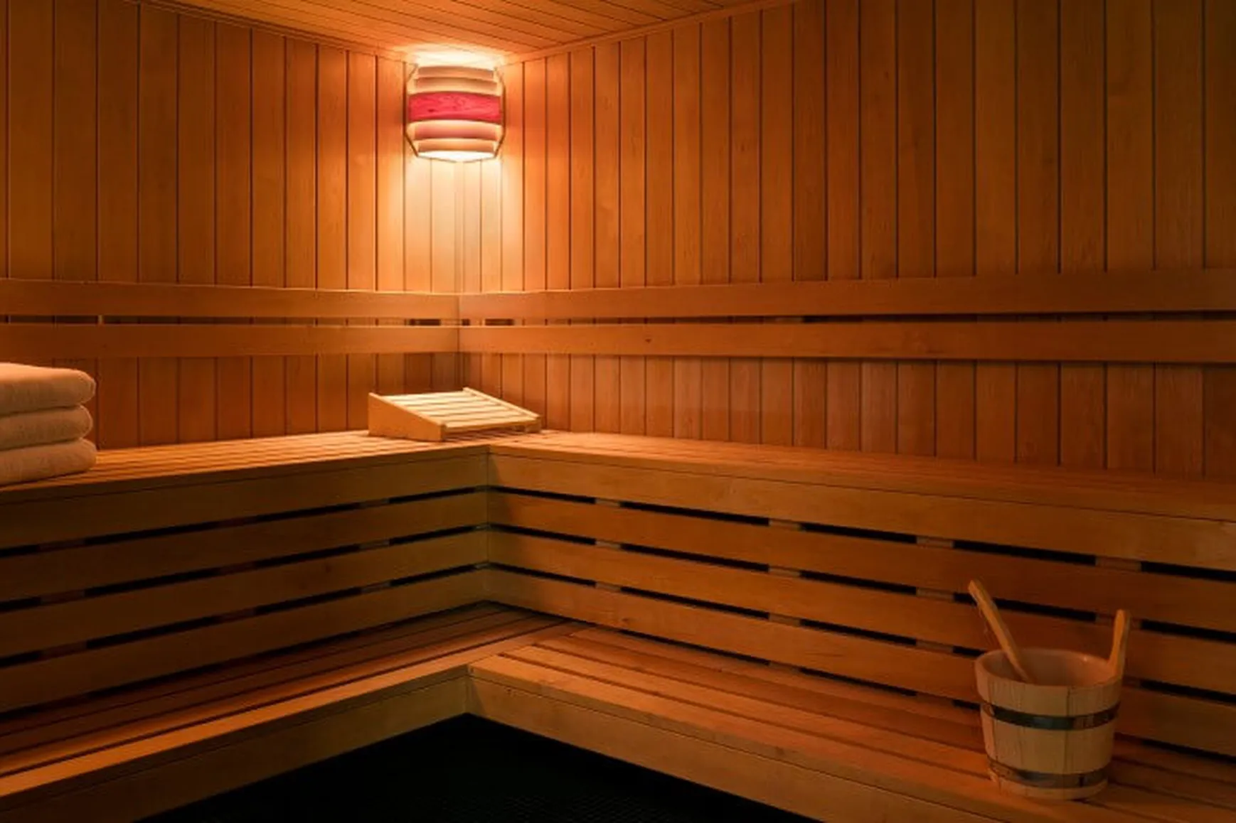 Sauna de l'Hôtel Le Royal à Deauville