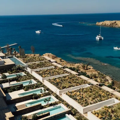 Fouquets mykonos - L’exception à perte de vue