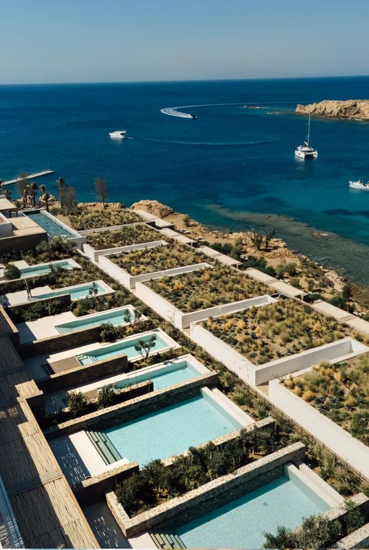 Fouquets mykonos - L’exception à perte de vue