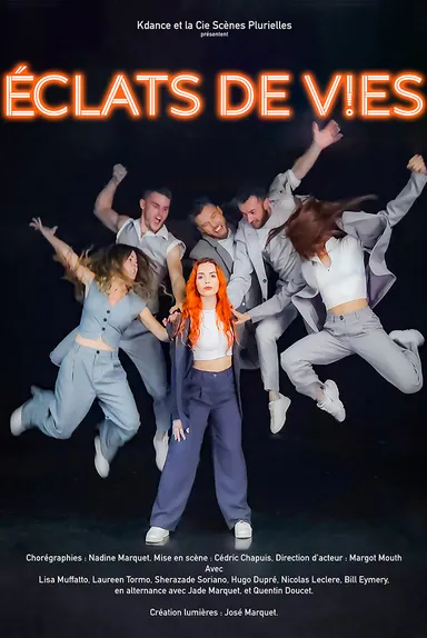 Affiche du spectacle éclats de vies