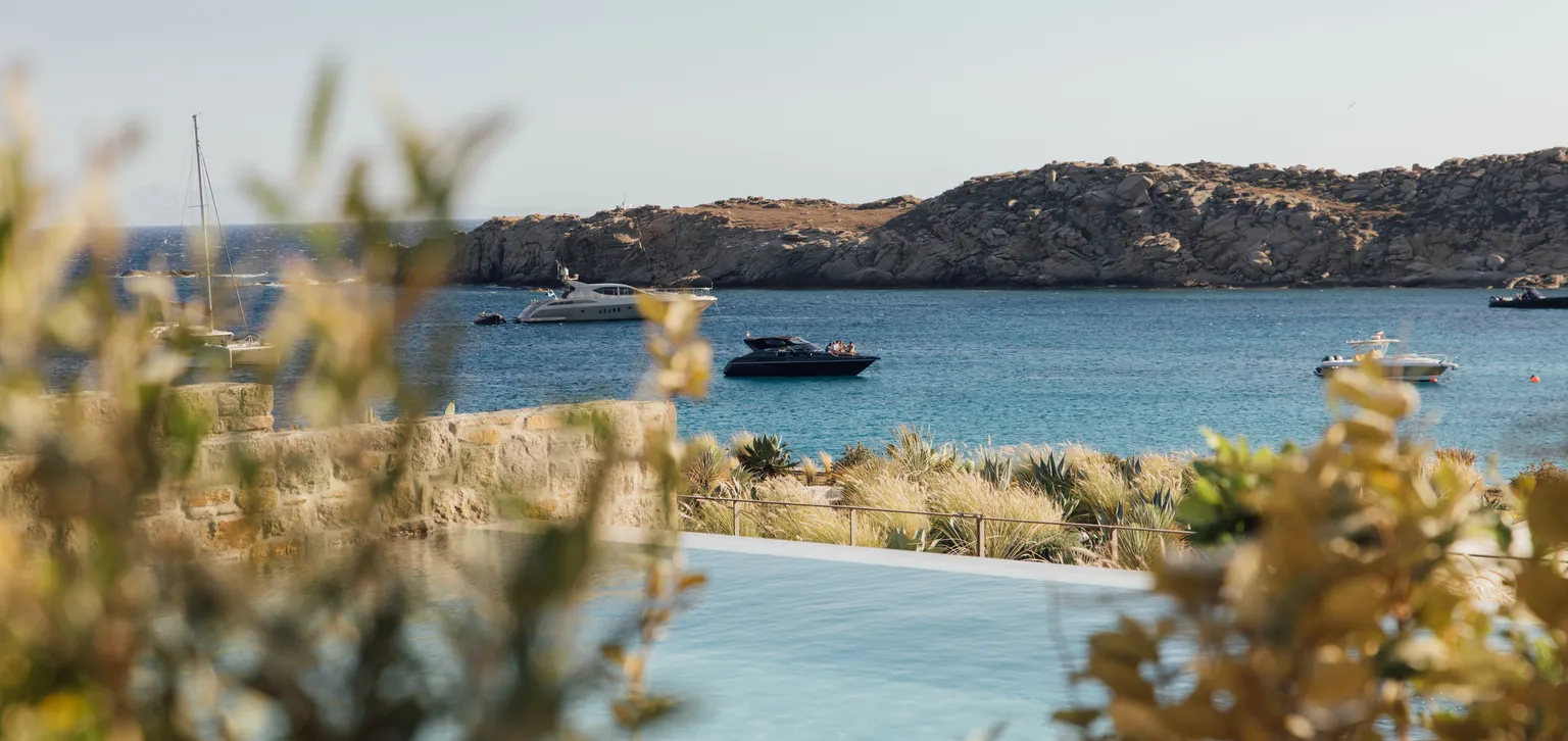 Fouquet's Mykonos - vue mer, bateau