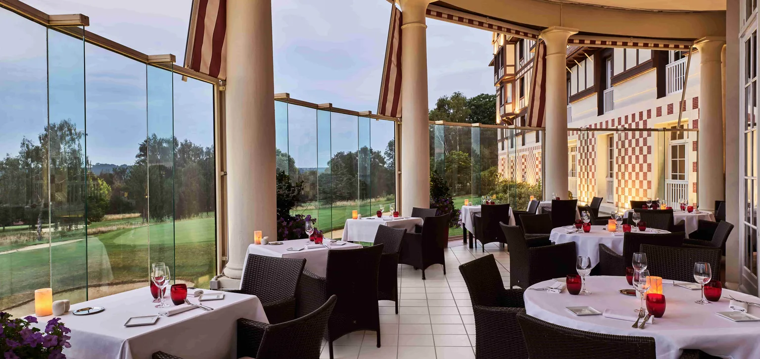 Terrasse du restaurant Le Lassay