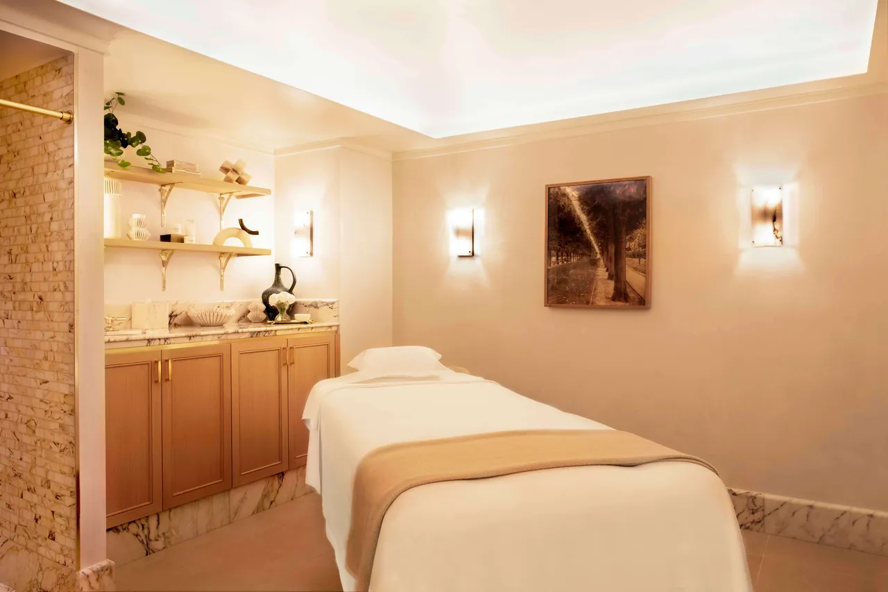 Salle de soins au SPA du Fouquet's New York