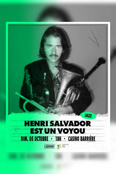 Affiche du concert d'Henri Salvador - Voyou