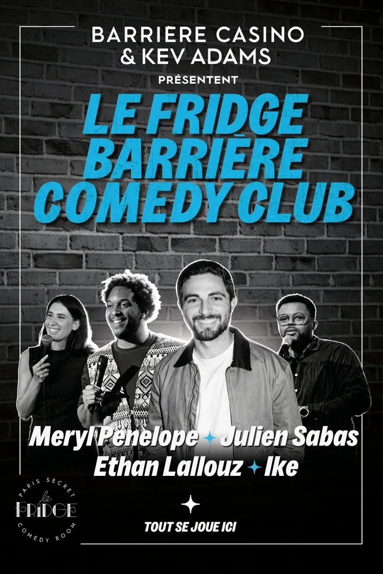 Le Fridge Barrière Comedy Club - Dîner-Spectacle - 19h30