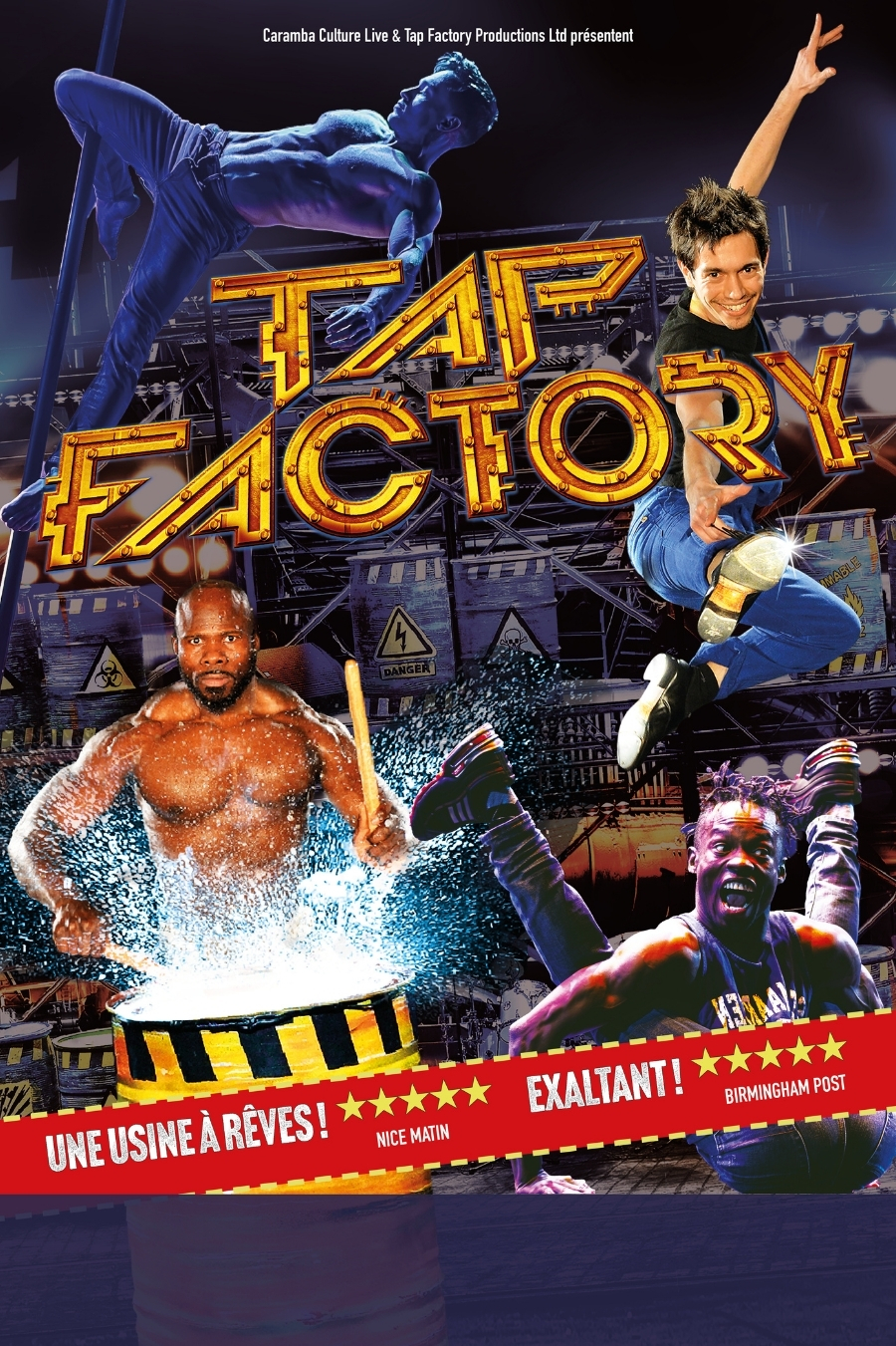 Affiche Tap Factory en concert au Casino Barrière Bordeaux