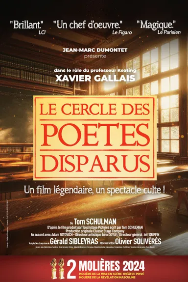 Le cercle des poètes disparus