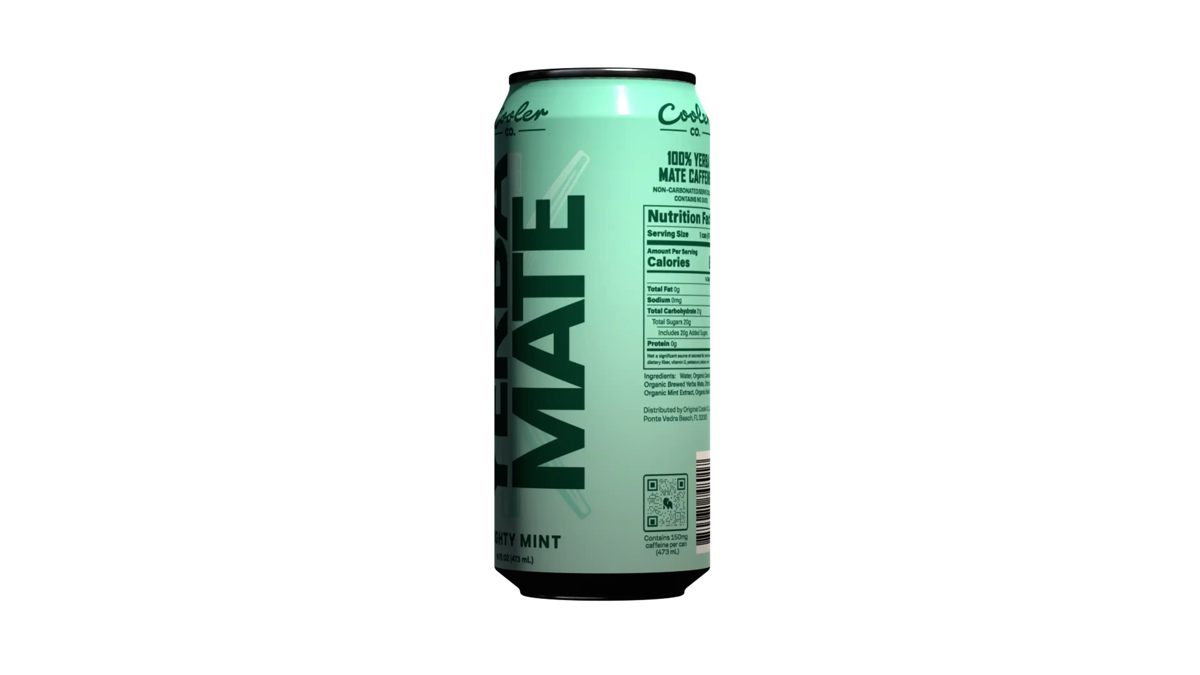 Mighty Mint Flavor Can Side