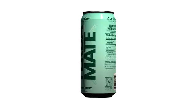 Mighty Mint Flavor Can Side