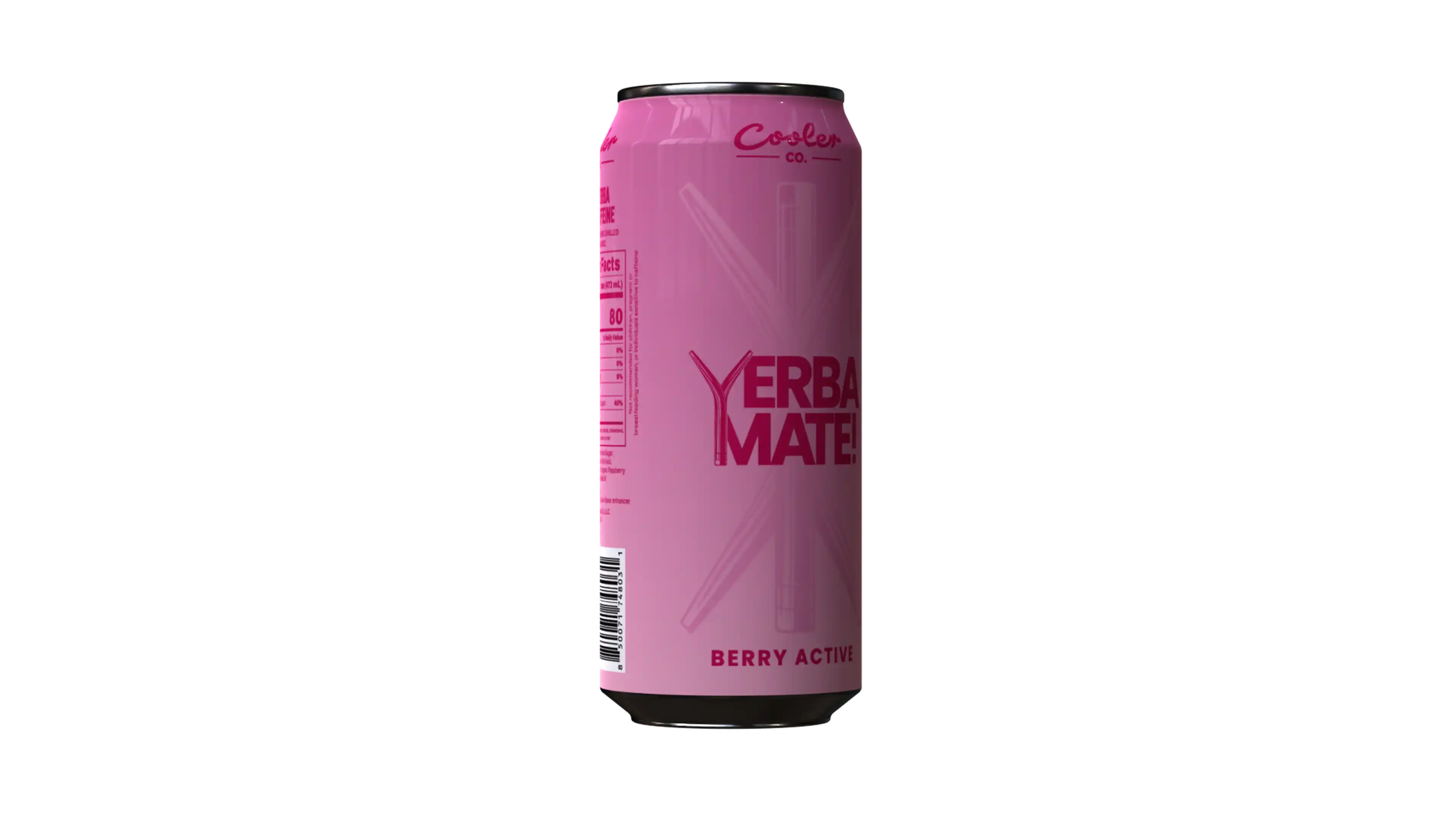 Berry Active Flavor Can Side