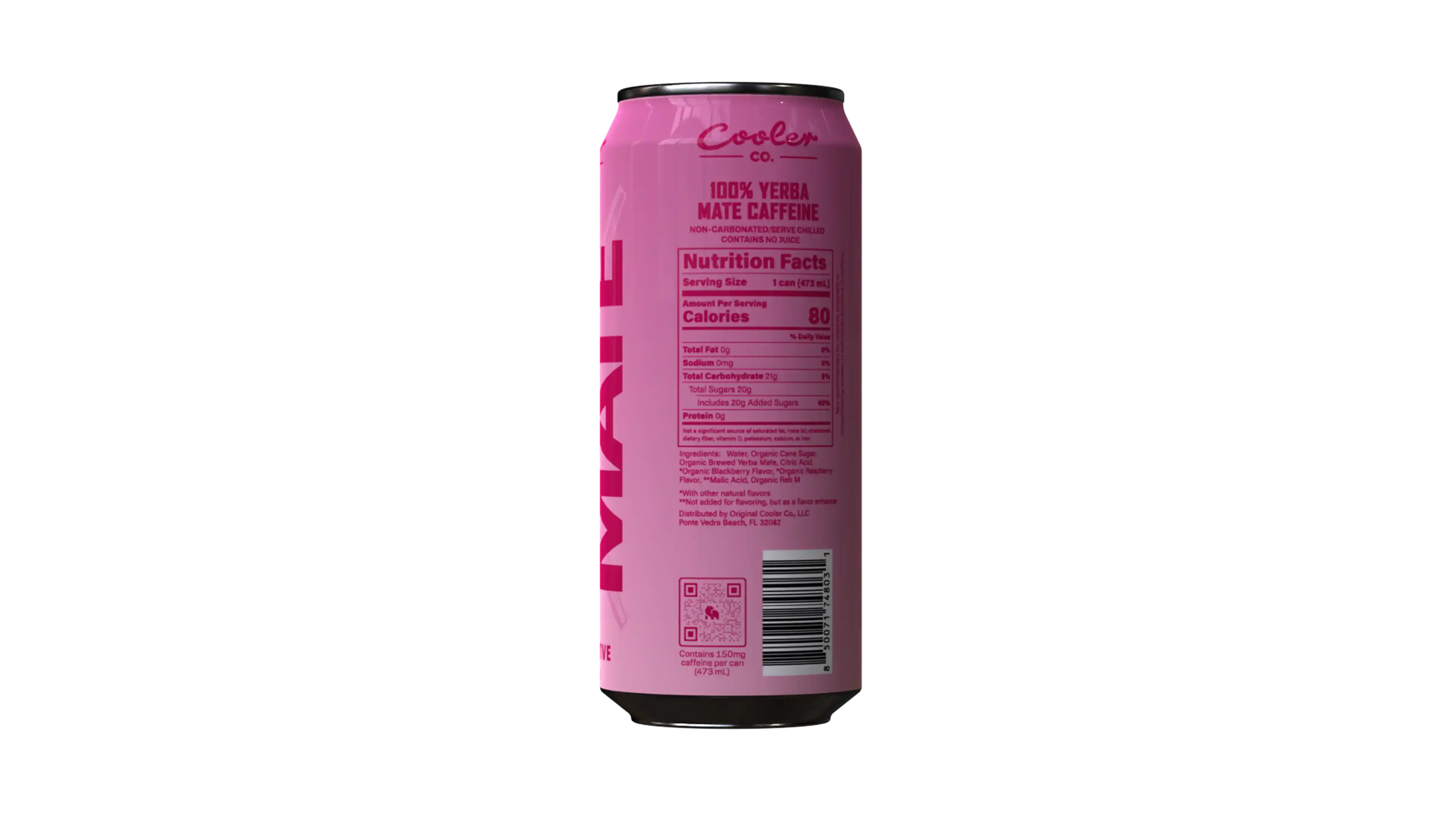 Berry Active Flavor Can Side
