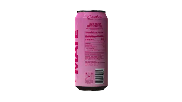 Berry Active Flavor Can Side