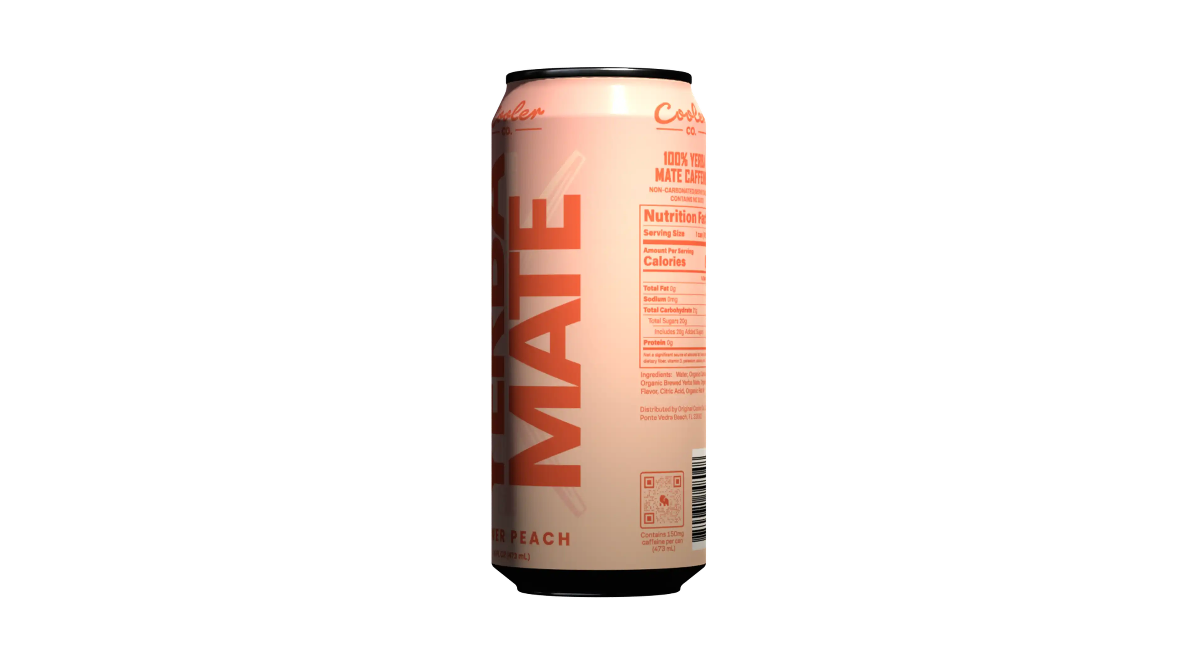 Power Peach Flavor Side