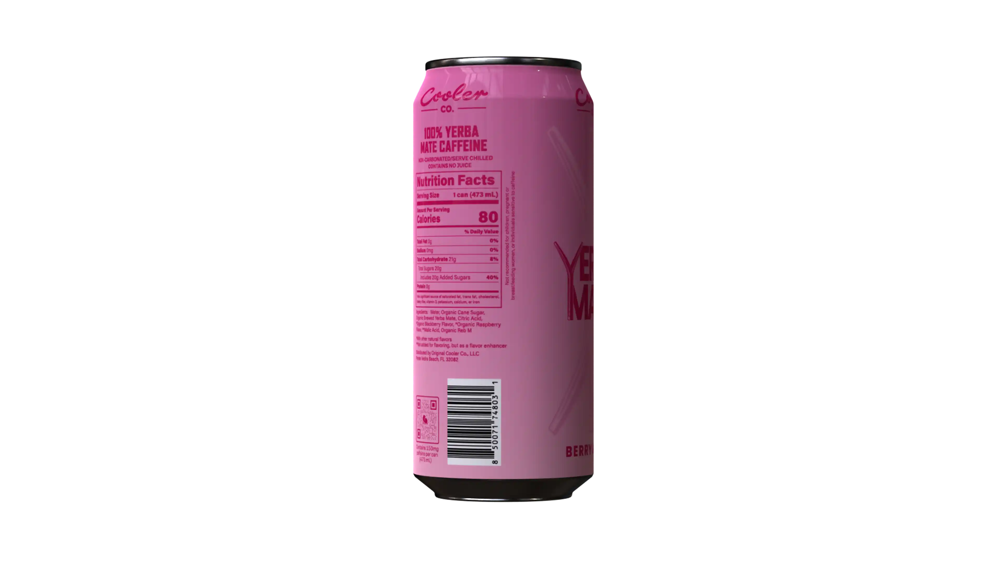 Berry Active Flavor Can Side