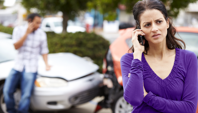 Reporting car accidents