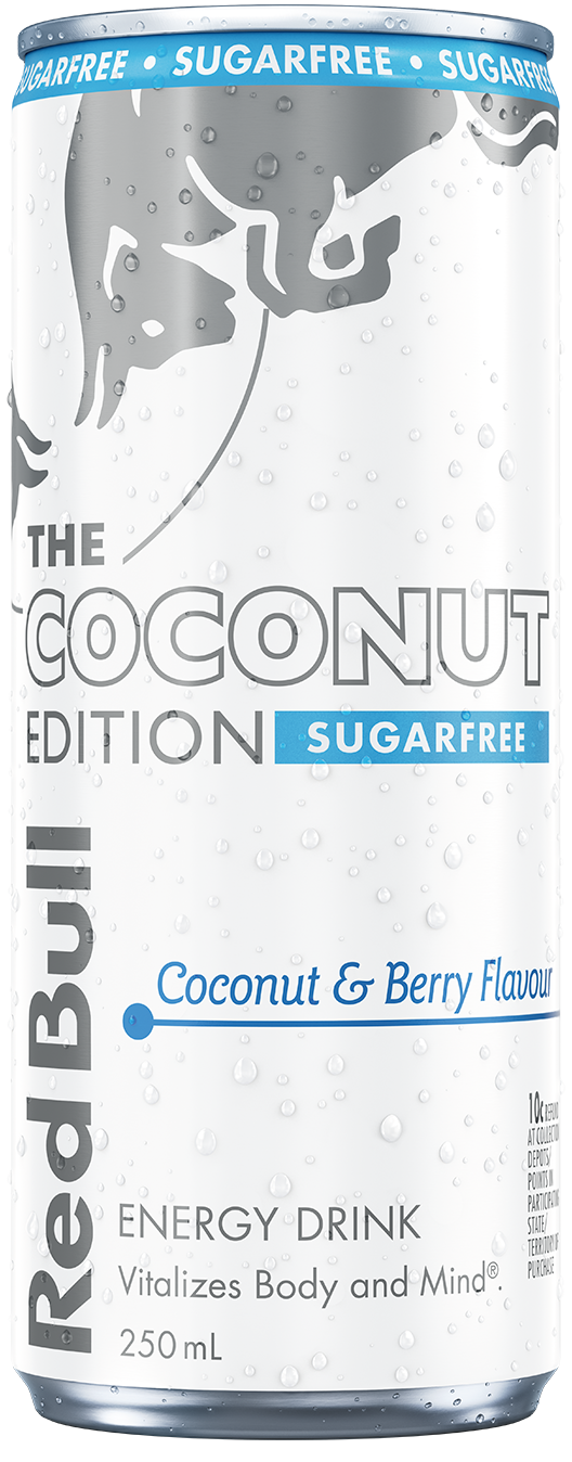 The Red Bull Coconut Edition Sugarfree: without sugar image