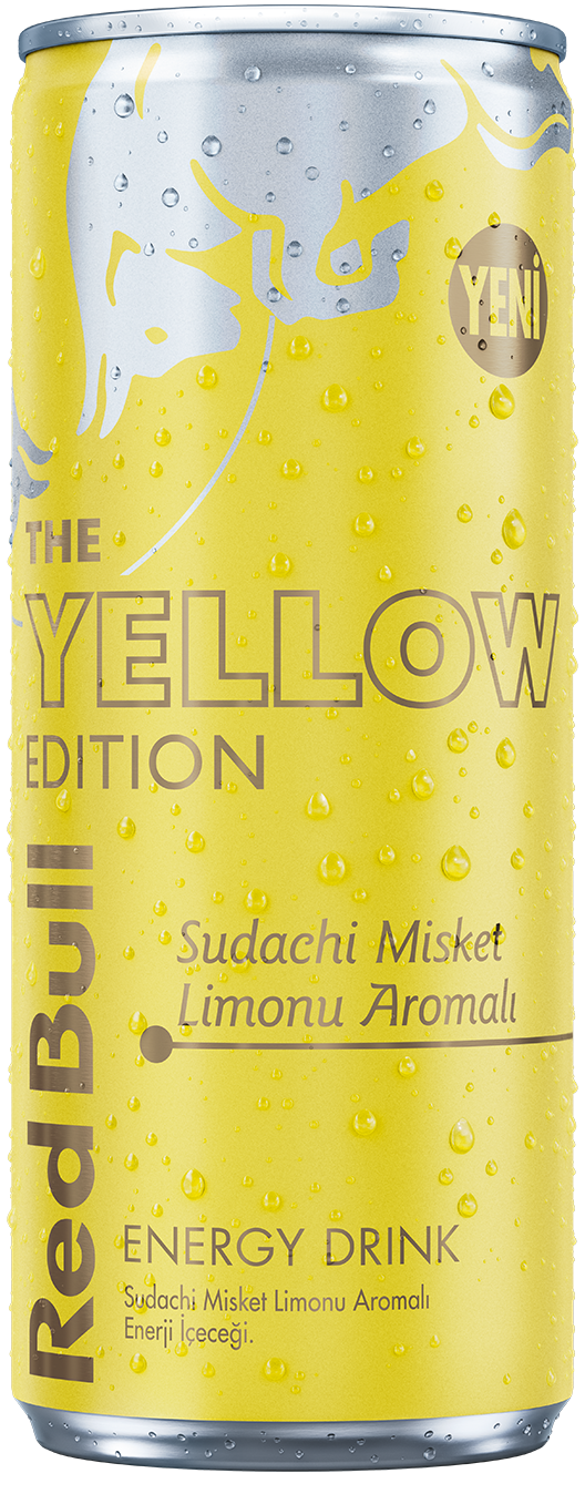 Red Bull Yellow Edition: Sudachi Lime Aromasıyla | Energy Drink