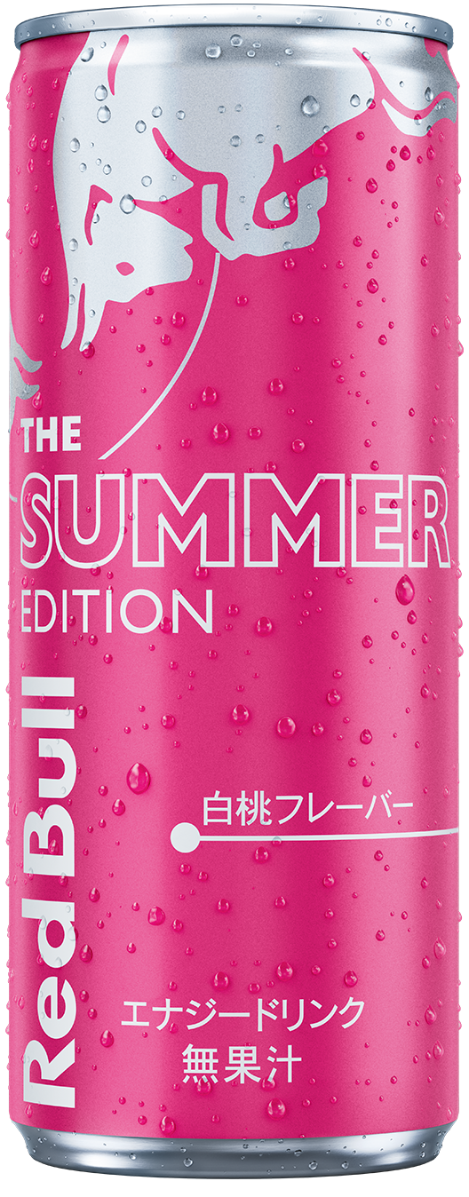 レッドブル・エナジードリンクの製品一覧。ココロ、カラダ