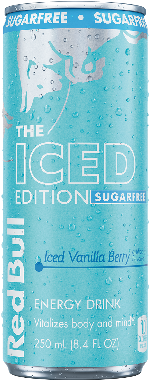 Red Bull Iced Edition Sugarfree: without sugar product image
