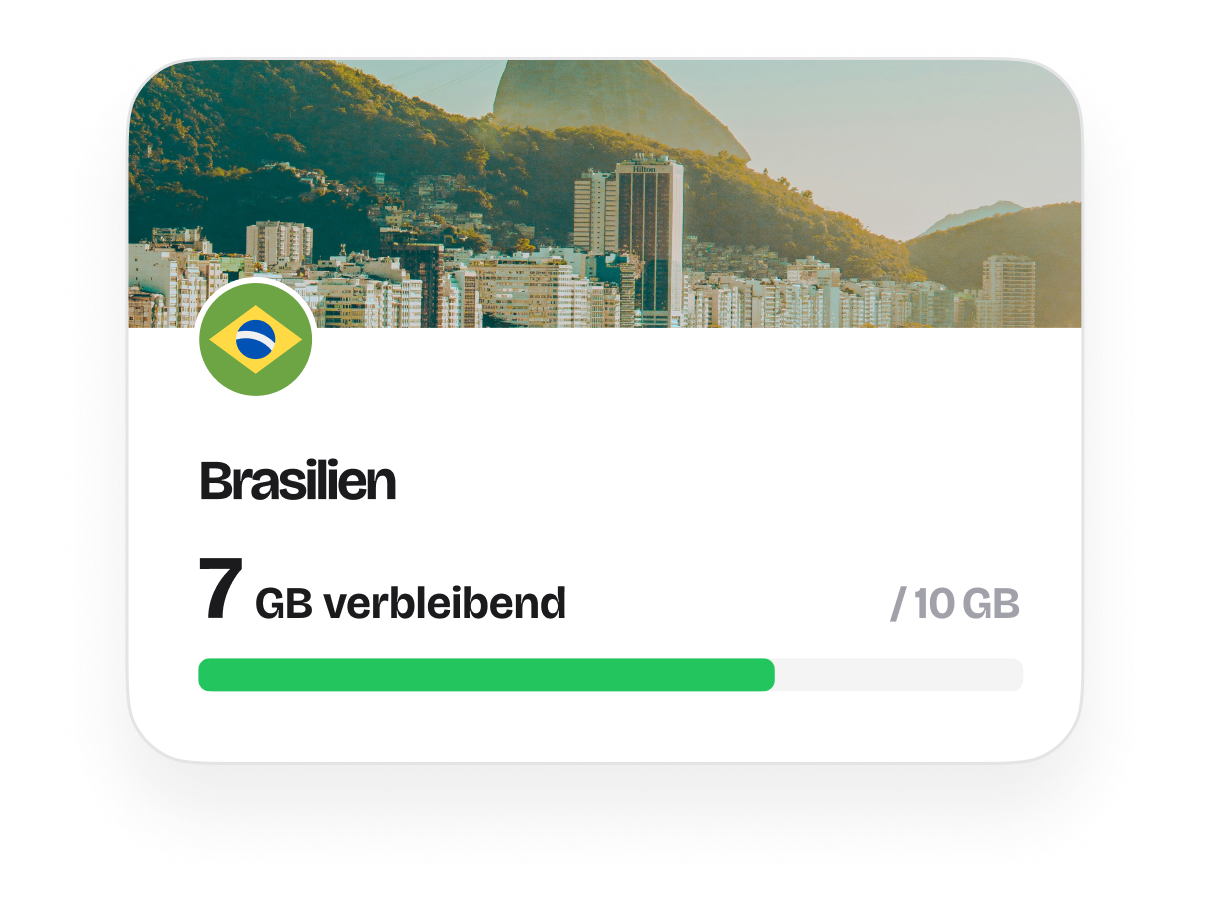 Bleib im Ausland online