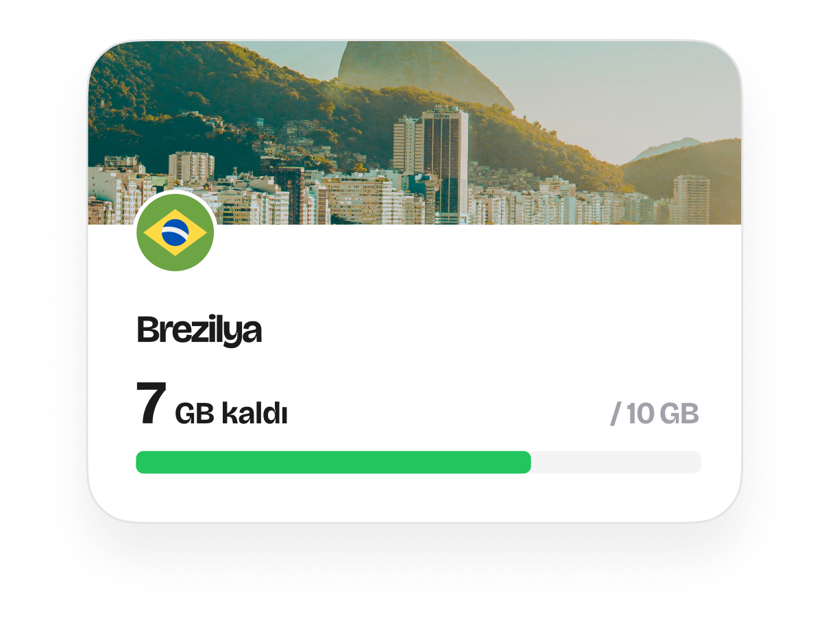 Yurt dışında bağlantıda kal