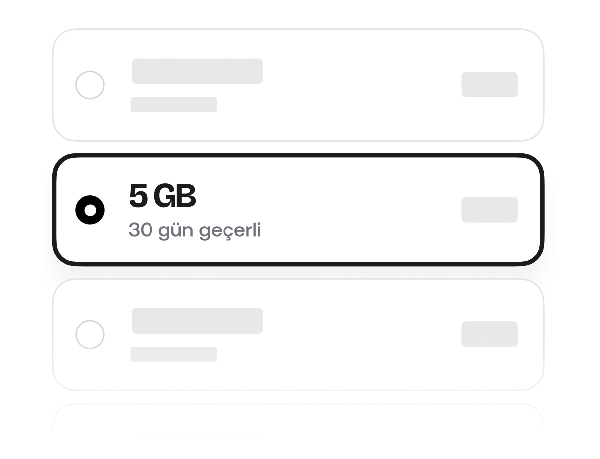 Seyahatin için hemen bir plan seç