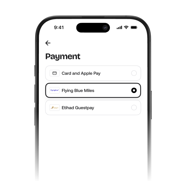 Top up with your Miles