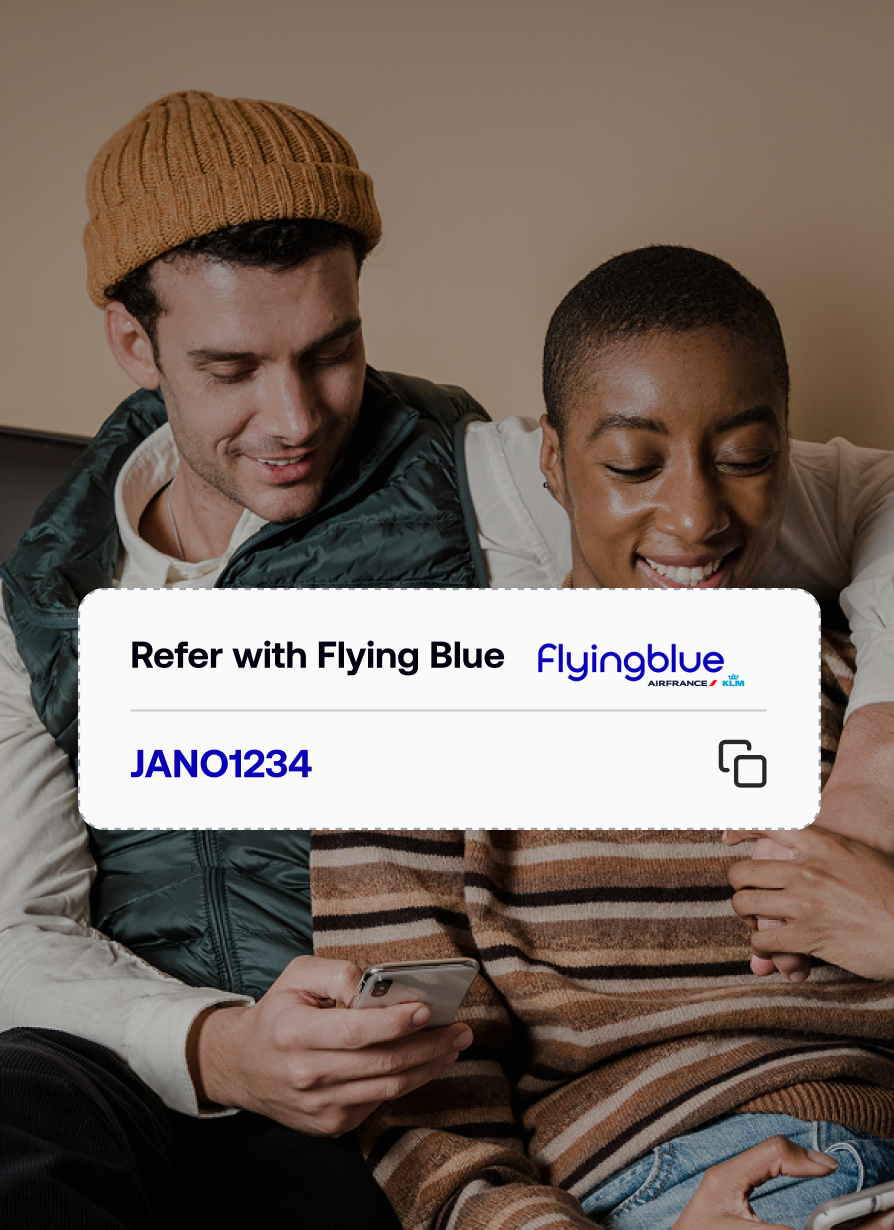 Refer a friend and earn 250 Miles
