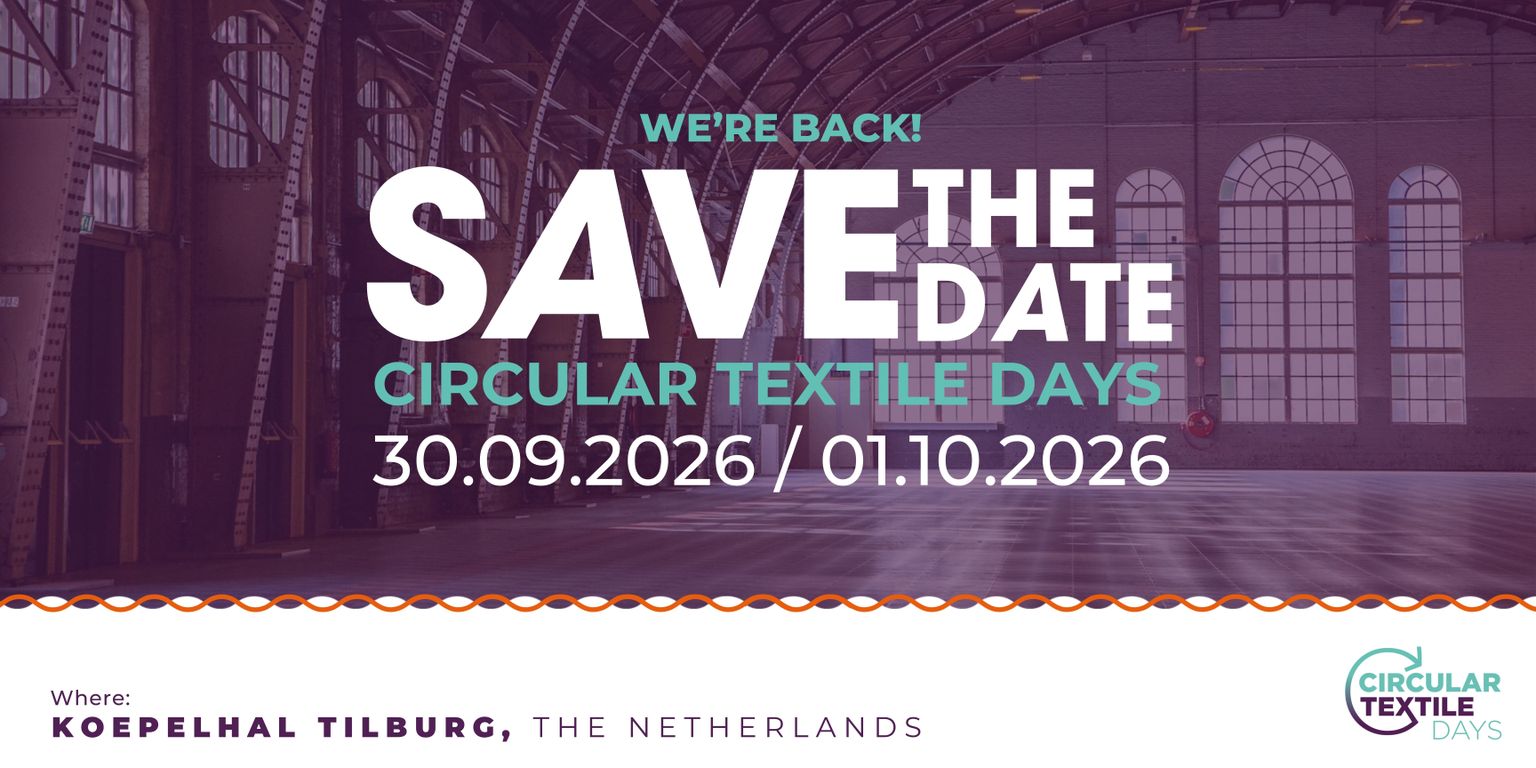 25% korting voor CAST-members op Circular Textile Days 2026