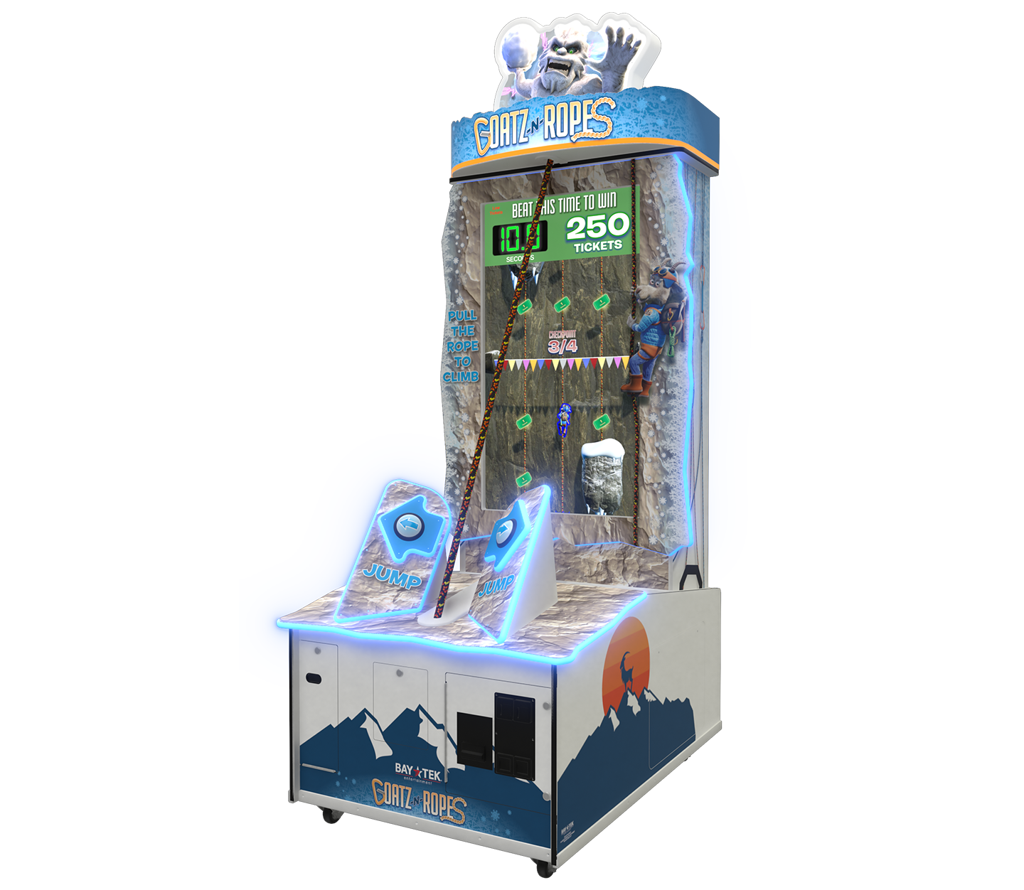 Goatz N Ropes 1P l Bay Tek Entertainment | Bay Tek Entertainment