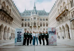 Cheer-Sportlerinnen in Wien