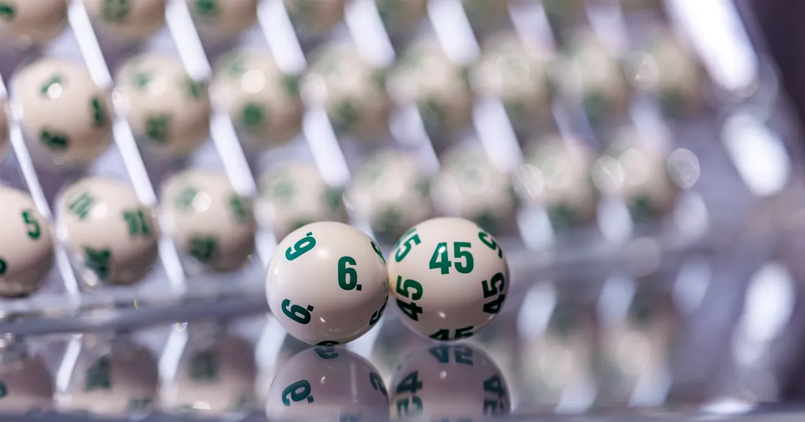 Lotto Kugeln bei der Ziehung der Österreichischen Lotterien