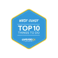 west coast top 10 things to do badge