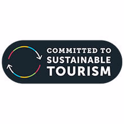 committed to sustainable tourism badge