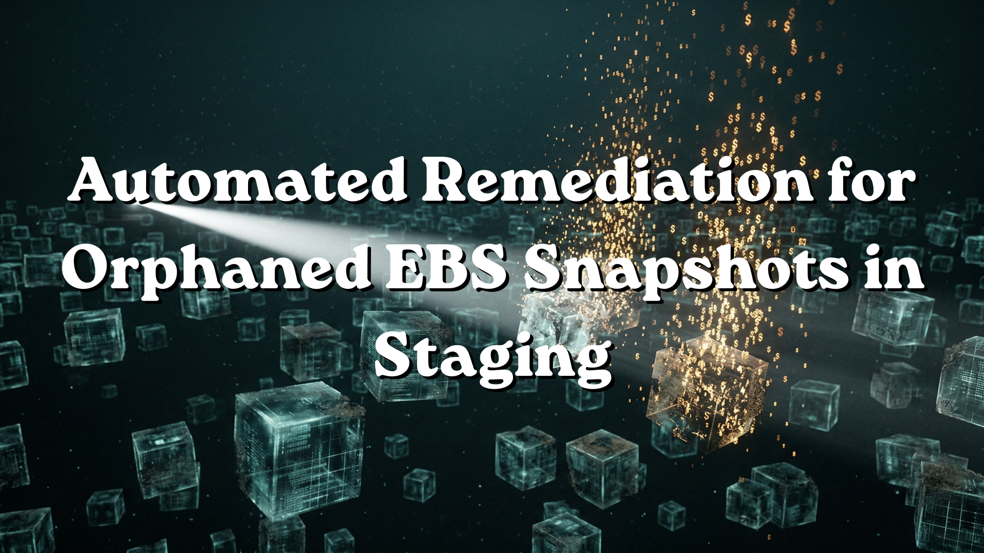 Automated Remediation for Orphaned EBS Snapshots in Staging 