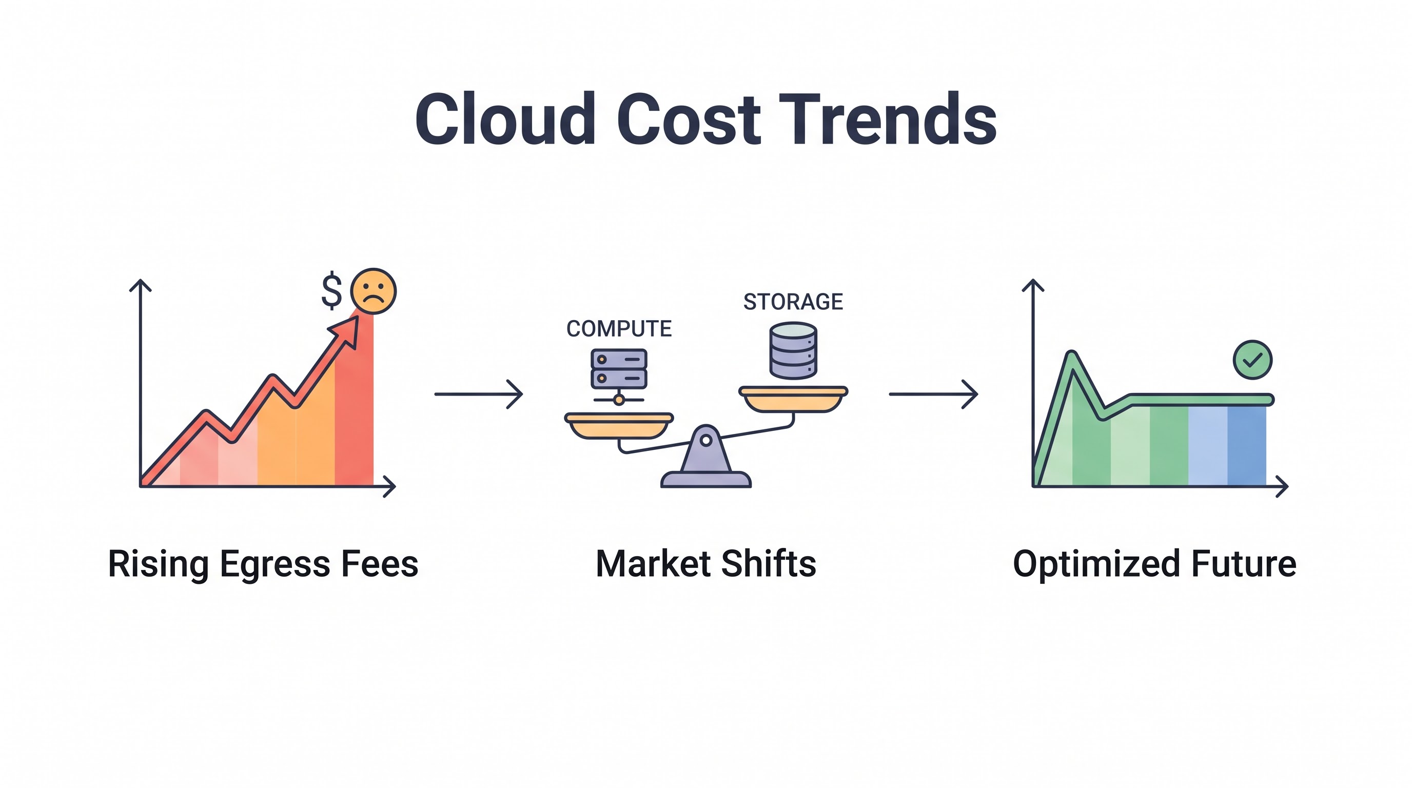 Cloud Cost Trends 2026: Where Prices Are Falling and Where They're Not