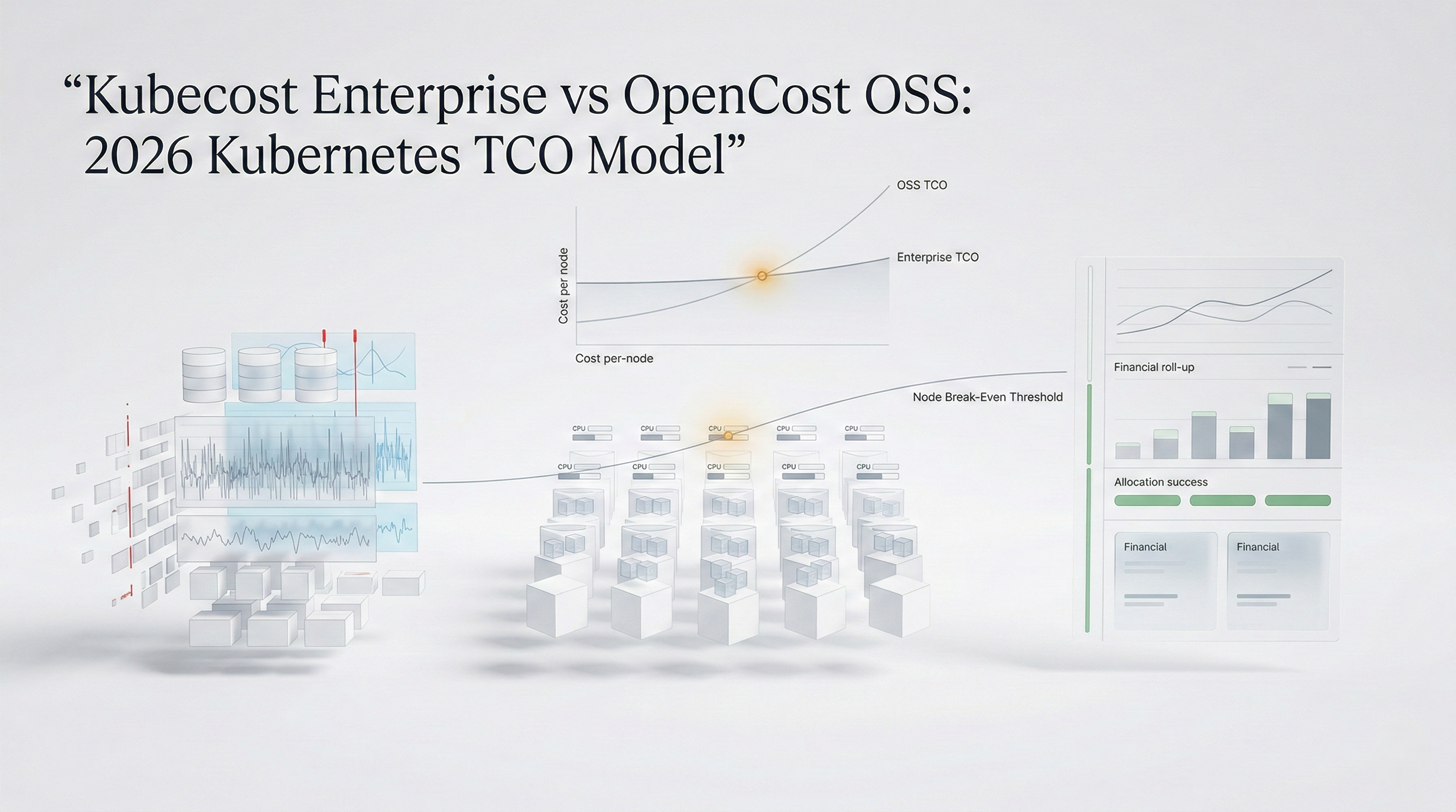 Kubecost Enterprise vs Opencost OSS: A 2026 Kubernetes TCO Model