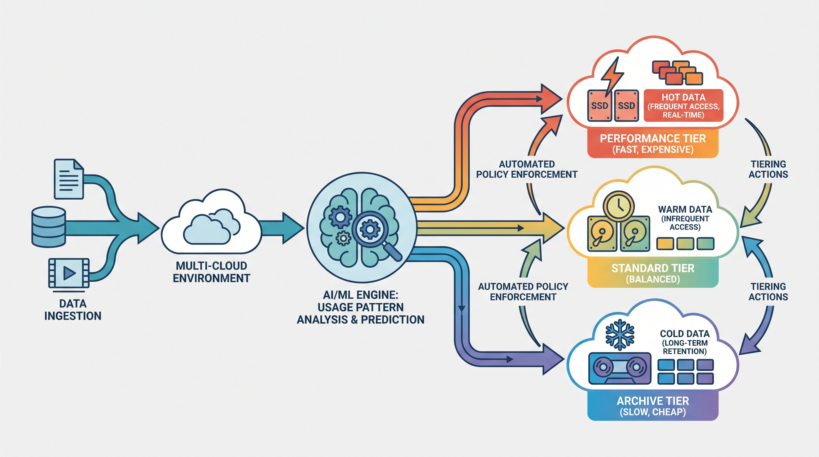 Intelligent Tiering: How AI Automates Storage Lifecycle Policies Across Multi-Cloud Environments