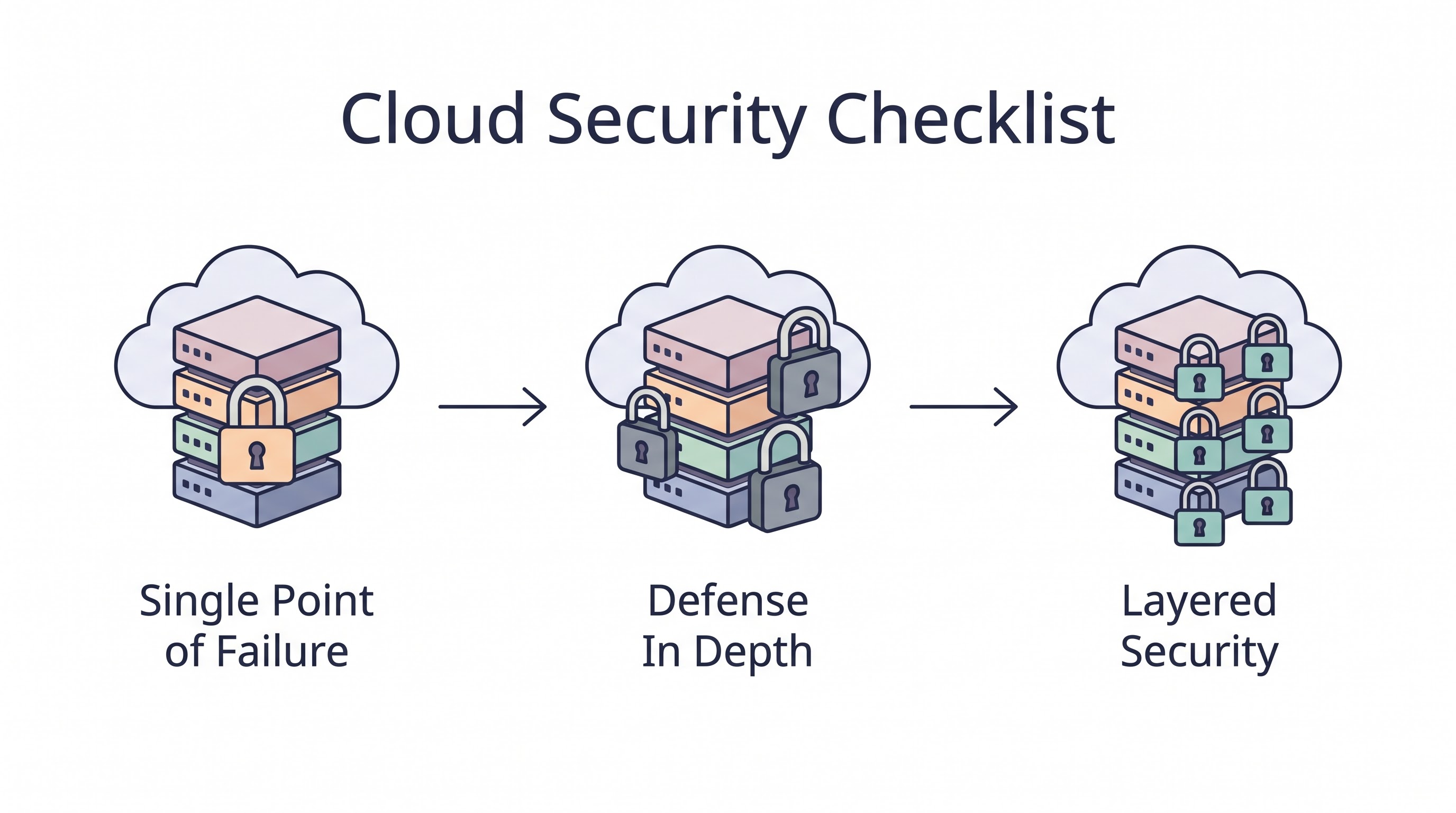 The Cloud Security Checklist for 2026: 50 Controls You Cannot Skip
