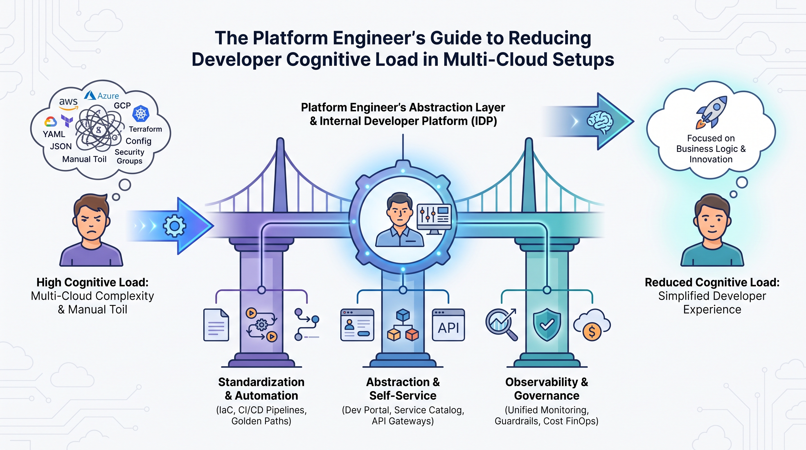The Platform Engineer's Guide to Reducing Developer Cognitive Load in Multi-Cloud Setups