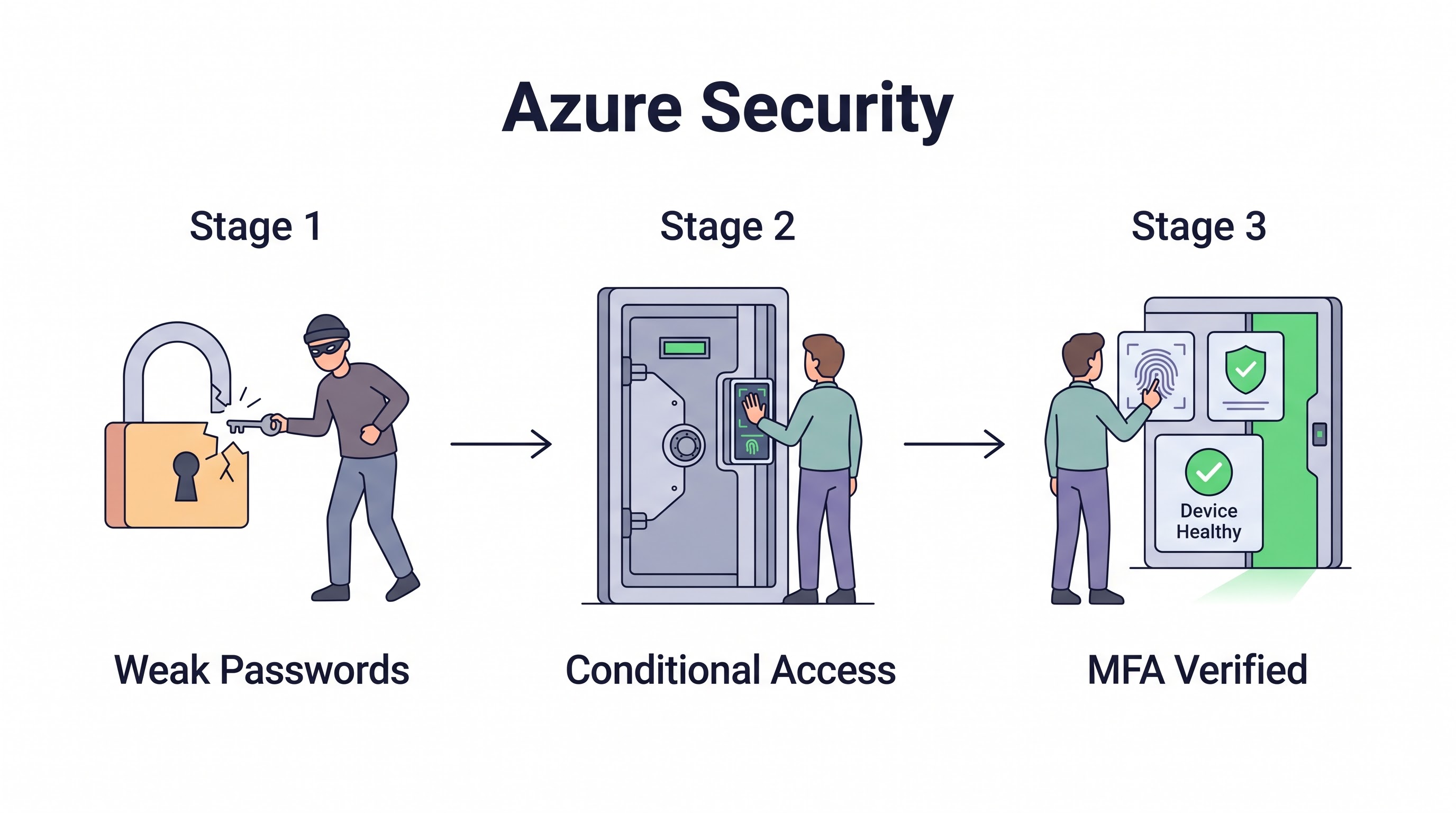 Azure Security Best Practices: Defender, Sentinel, and Identity