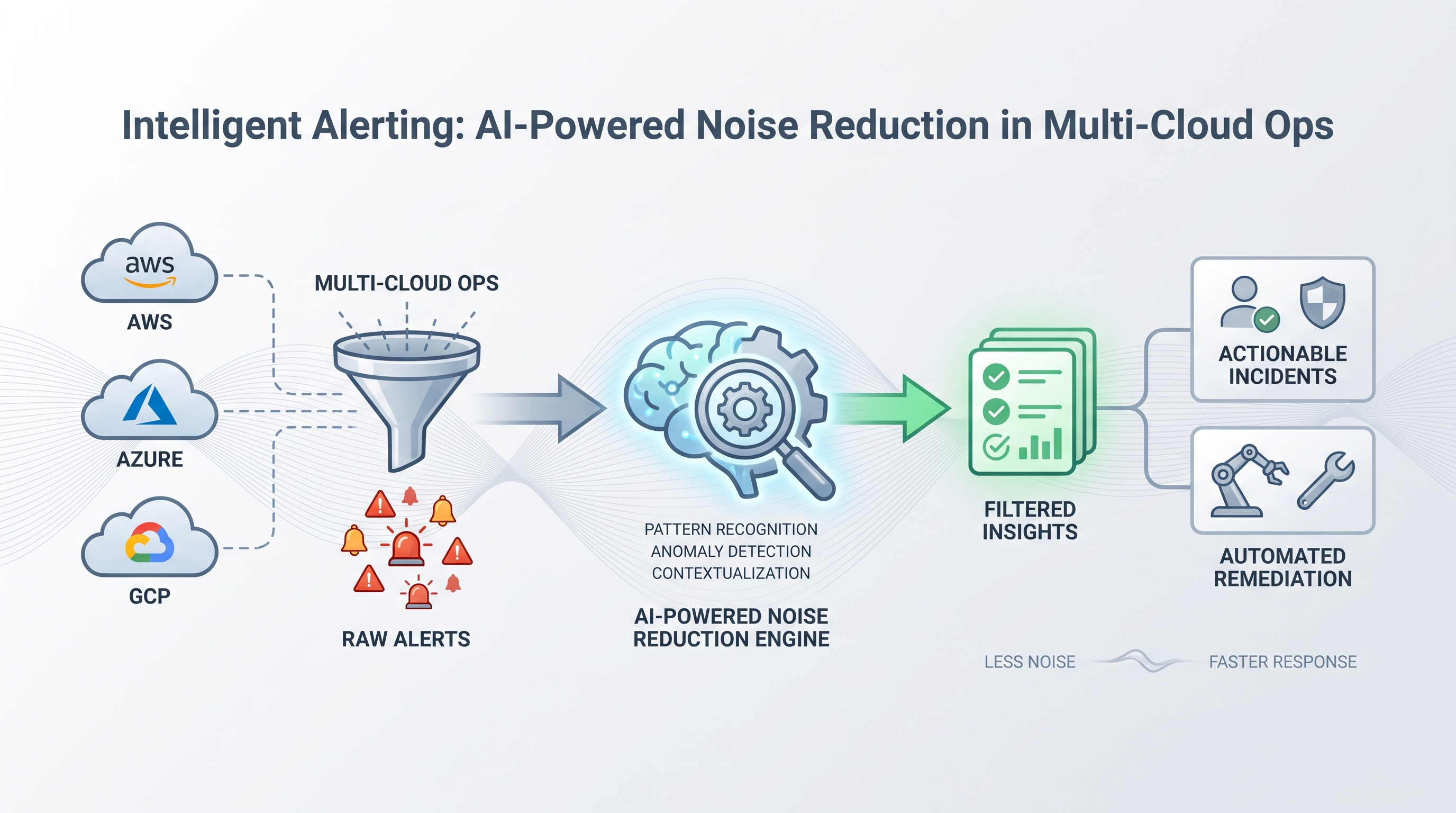 Intelligent Alerting: AI-Powered Noise Reduction in Multi-Cloud Ops