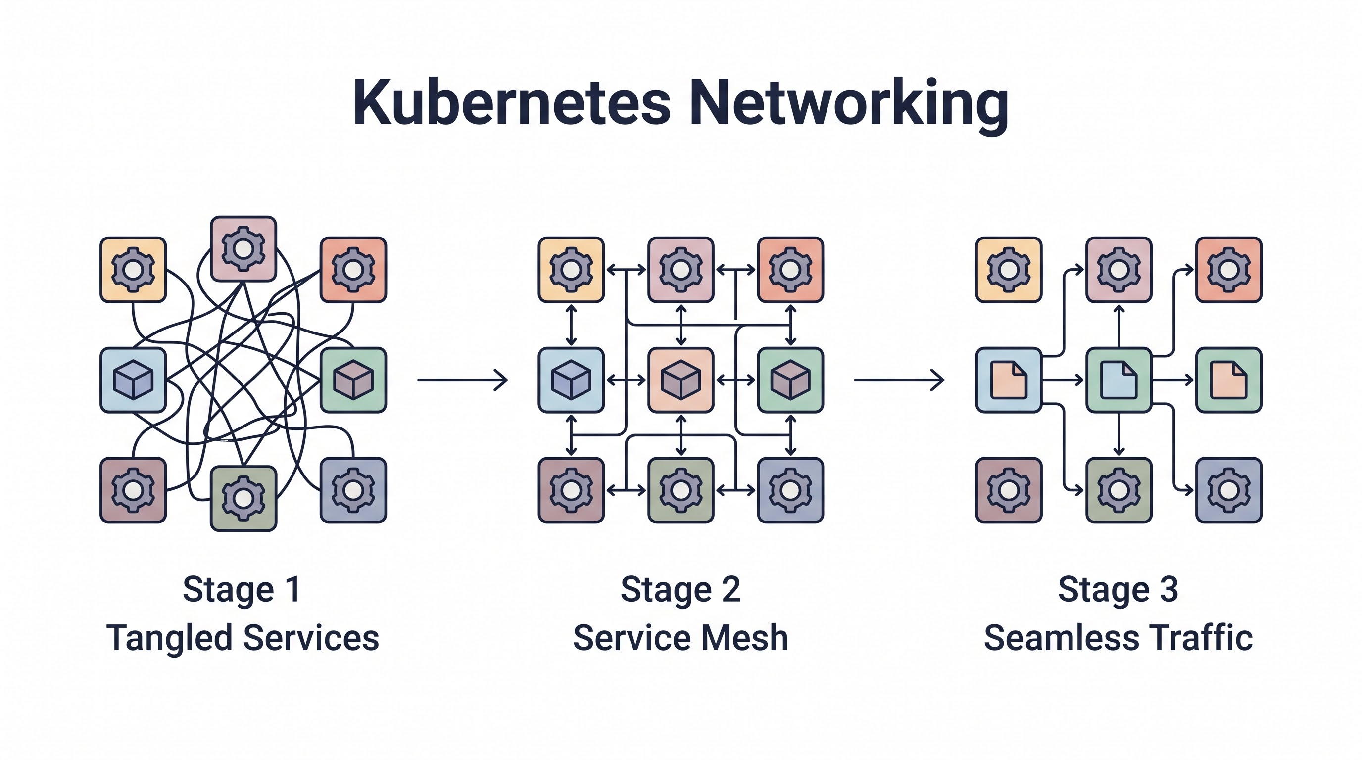Kubernetes Networking: Ingress, Egress, and Service Meshes