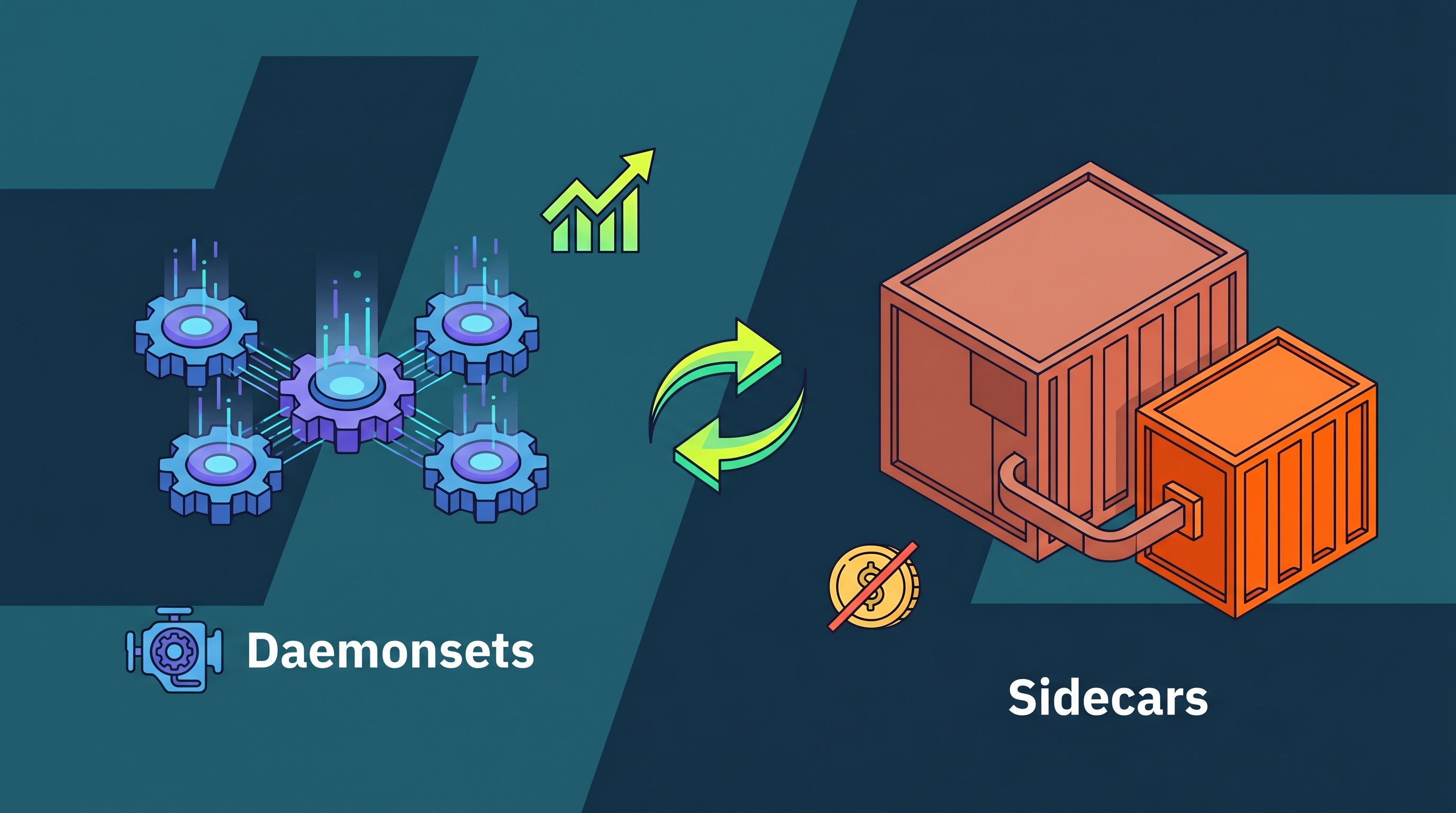 Kubernetes FinOps: Cost Efficiency of DaemonSets vs Sidecars