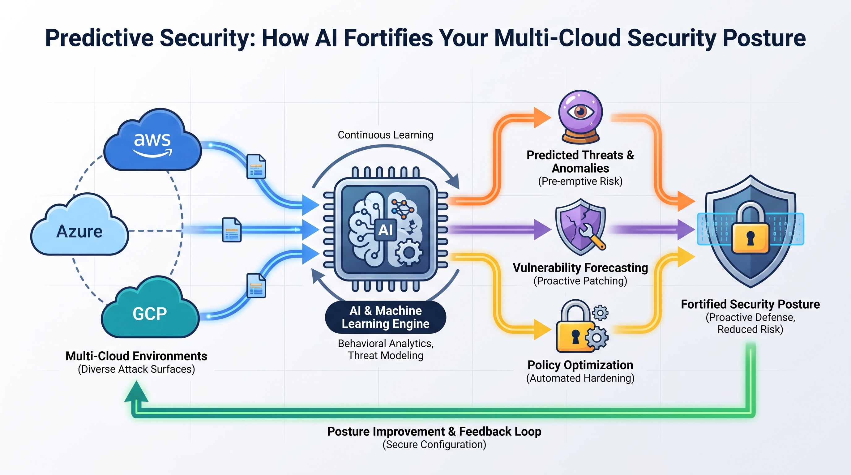 Predictive Security: How AI Fortifies Your Multi-Cloud Security Posture