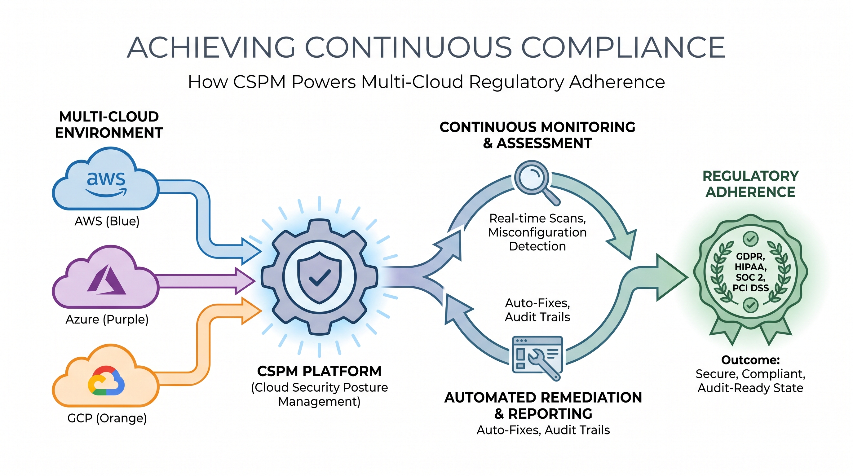 Achieving Continuous Compliance: How CSPM Powers Multi-Cloud Regulatory Adherence