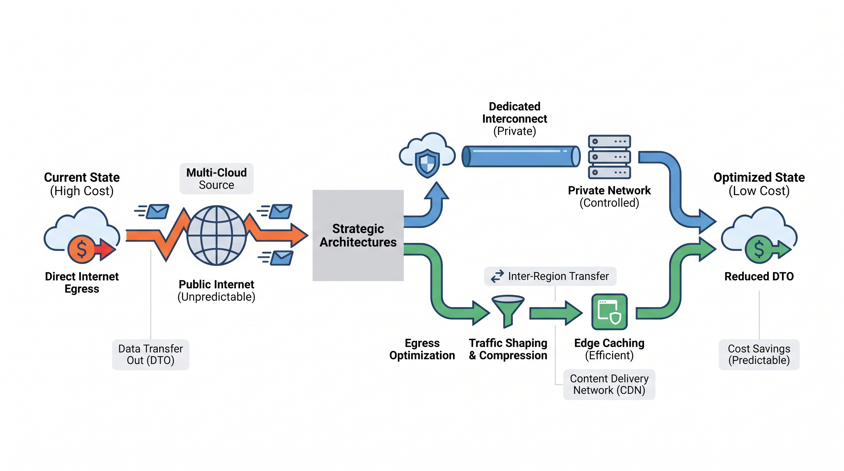 Demystifying Cloud Egress: Strategic Architectures to Slash Multi-Cloud Data Transfer Costs
