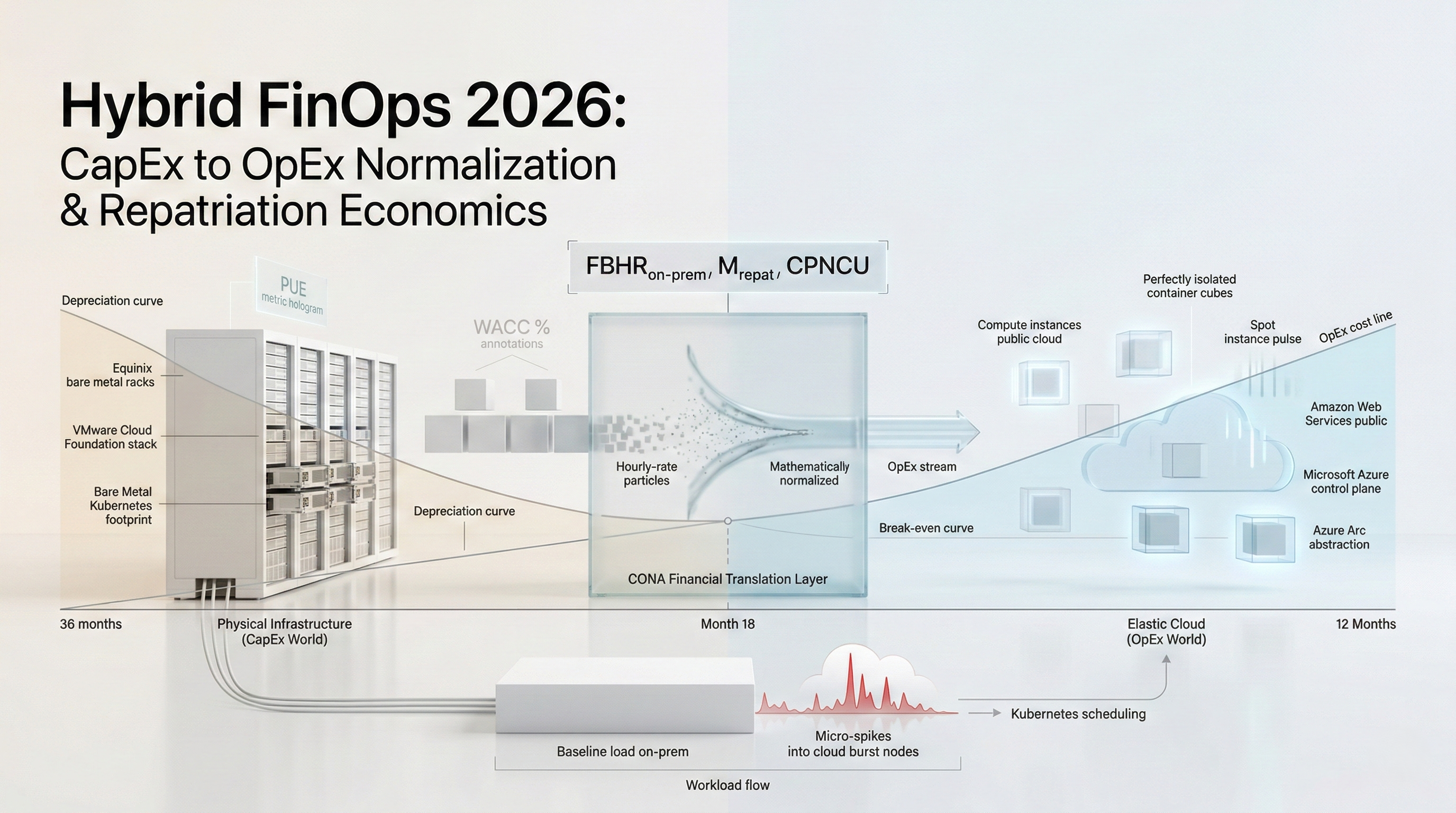 Hybrid FinOps Architecture: Normalizing CapEx and OpEx at Scale