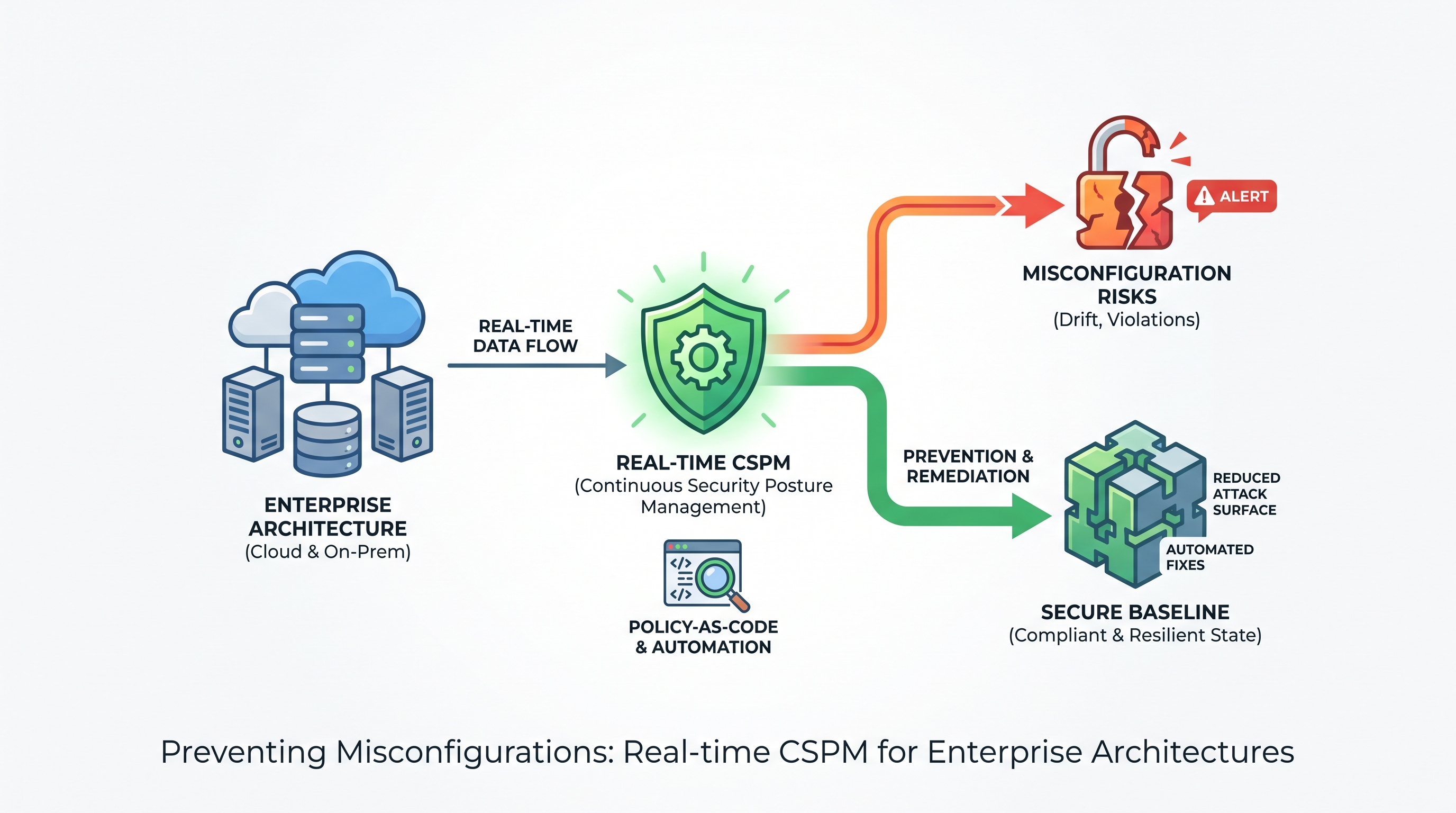 Preventing Misconfigurations: Real-time CSPM for Enterprise Architectures